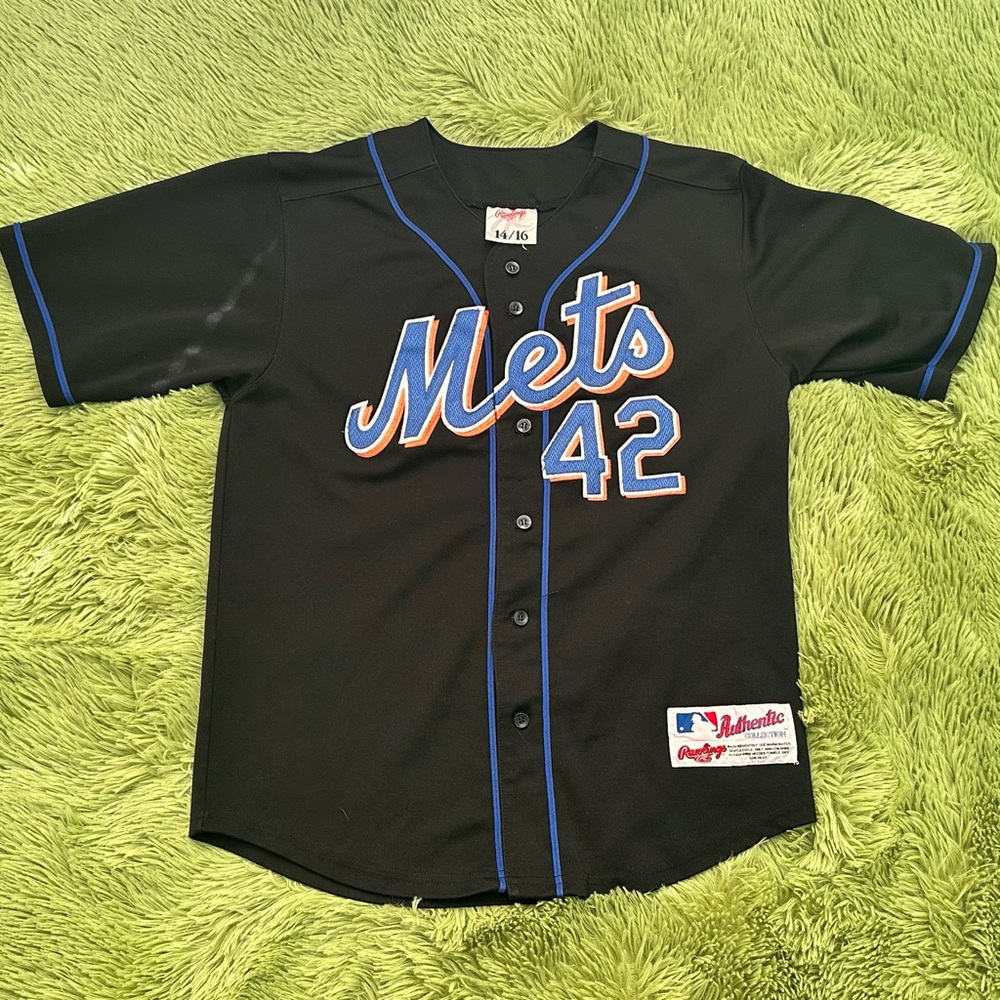 Rawlings Authentic Collection Black Jersey
